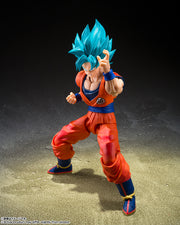 S.H.Figuarts Dragon Ball Super Super Saiyan God Super Saiyan Son Goku Azure Power Action Figure official product image