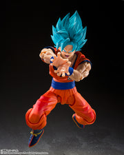 S.H.Figuarts Dragon Ball Super Super Saiyan God Super Saiyan Son Goku Azure Power Action Figure official product image