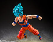 S.H.Figuarts Dragon Ball Super Super Saiyan God Super Saiyan Son Goku Azure Power Action Figure official product image