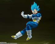 BANDAI SPIRITS S.H.Figuarts Dragon Ball Super Super Saiyan God Super Saiyan Vegeta Pride of a Saiyan Action Figure