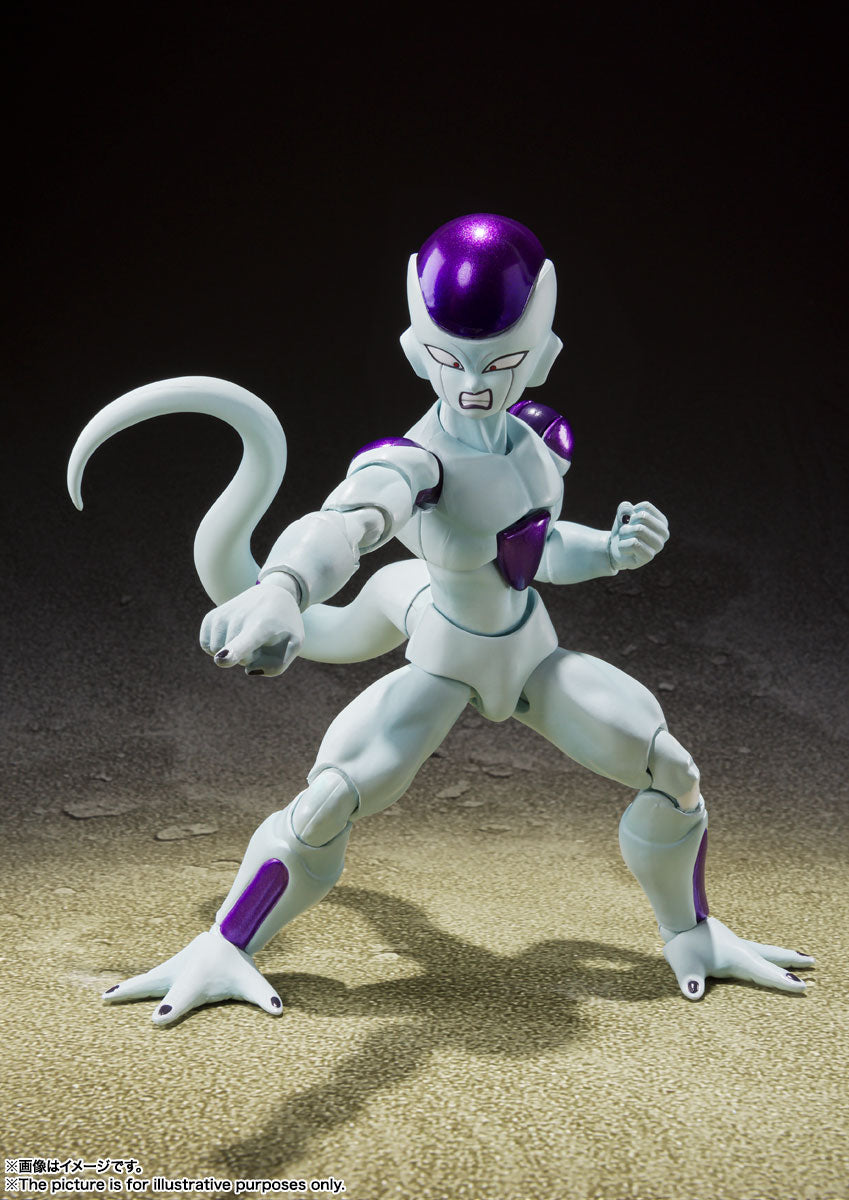 BANDAI SPIRITS S.H.Figuarts Dragon Ball Z Frieza Fourth Form Action Figure