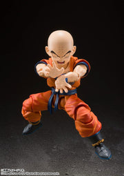 BANDAI SPIRITS S.H.Figuarts Dragon Ball Z Krillin Earth's Strongest Man Reissue Action Figure