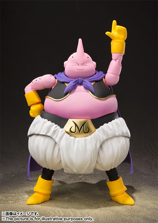 BANDAI SPIRITS S.H.Figuarts Dragon Ball Z Majin Buu Good Reissue Action Figure