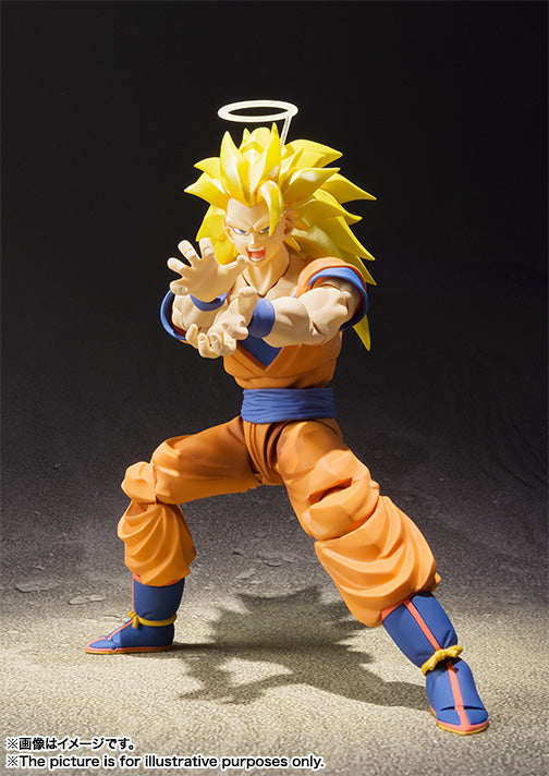 BANDAI SPIRITS S.H.Figuarts Dragon Ball Z Super Saiyan 3 Son Goku Action Figure