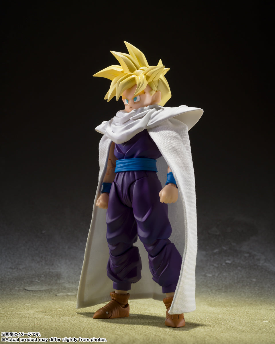 BANDAI SPIRITS S.H.Figuarts Dragon Ball Z Super Saiyan Son Gohan Warrior Who Surpassed Goku Reissue Action Figure
