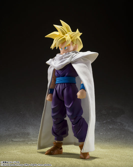 BANDAI SPIRITS S.H.Figuarts Dragon Ball Z Super Saiyan Son Gohan Warrior Who Surpassed Goku Reissue Action Figure