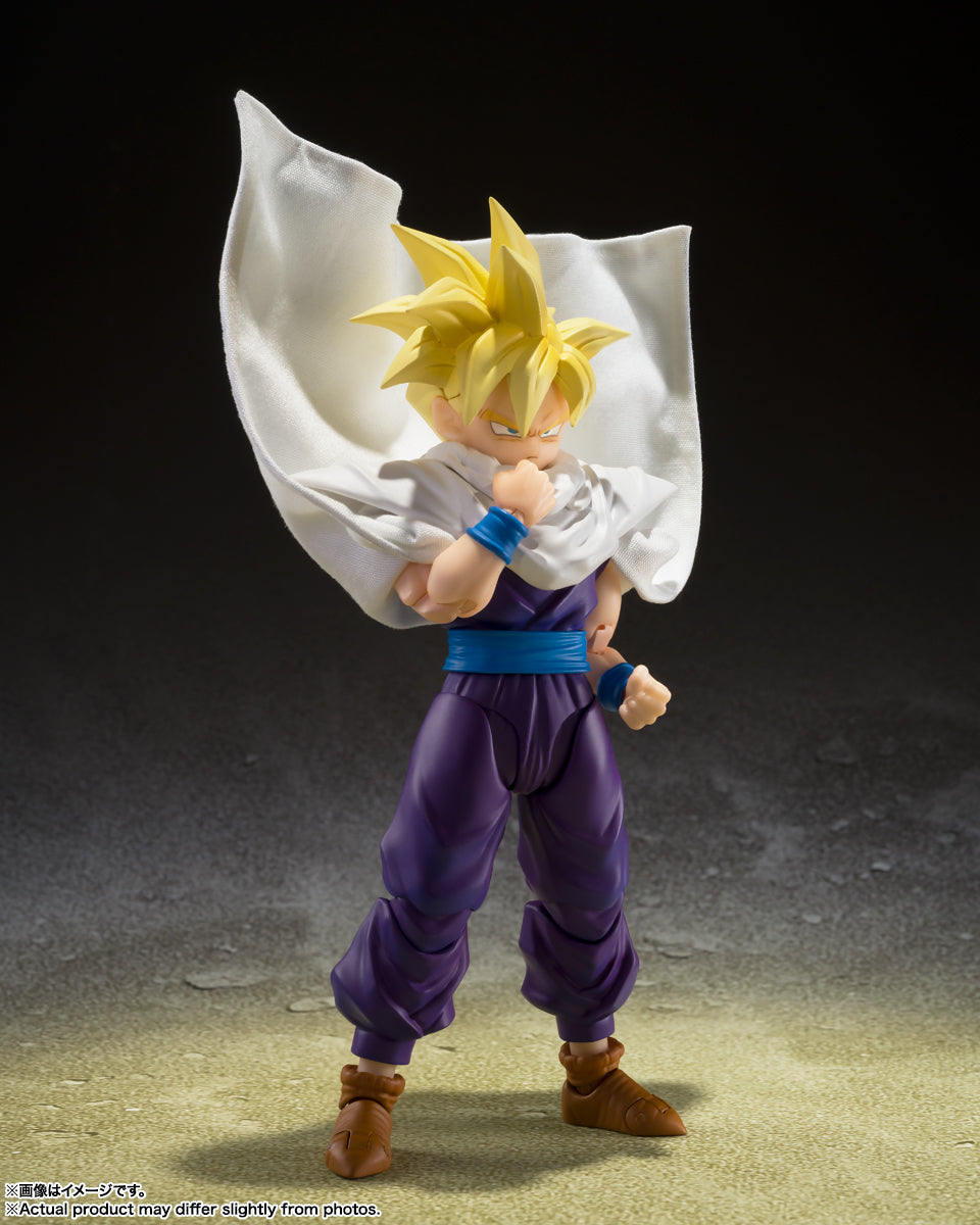 BANDAI SPIRITS S.H.Figuarts Dragon Ball Z Super Saiyan Son Gohan Warrior Who Surpassed Goku Reissue Action Figure