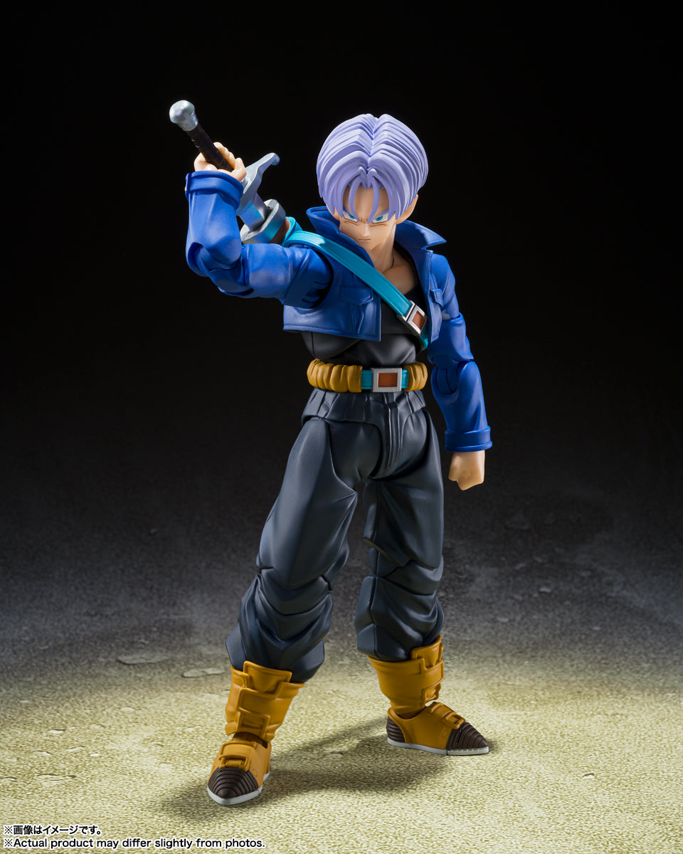 BANDAI SPIRITS S.H.Figuarts Dragon Ball Z Super Saiyan Trunks The Boy from the Future Reissue Action Figure