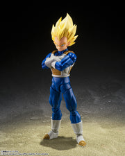 S.H.Figuarts Dragon Ball Z Super Saiyan Vegeta Dangerous Pride Action Figure official product image