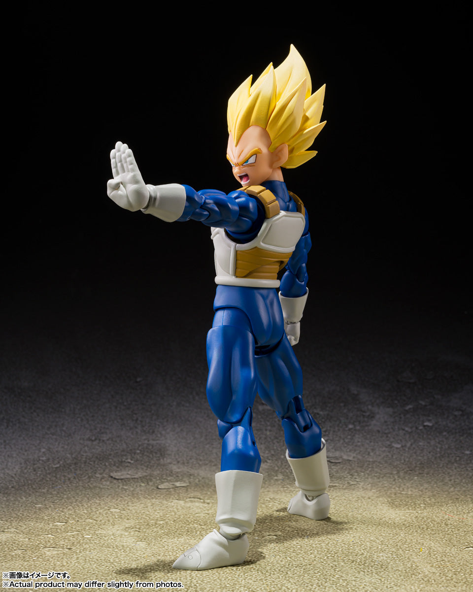 S.H.Figuarts Dragon Ball Z Super Saiyan Vegeta Dangerous Pride Action Figure official product image