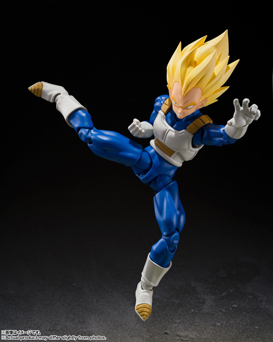 S.H.Figuarts Dragon Ball Z Super Saiyan Vegeta Dangerous Pride Action Figure official product image