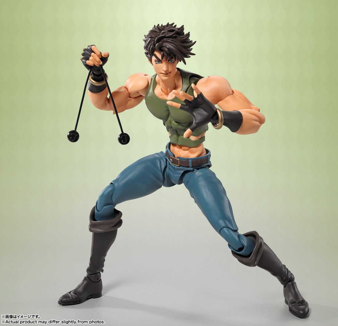 BANDAI SPIRITS S.H.Figuarts JoJo's Bizarre Adventure: Battle Tendency Joseph Joestar Action Figure
