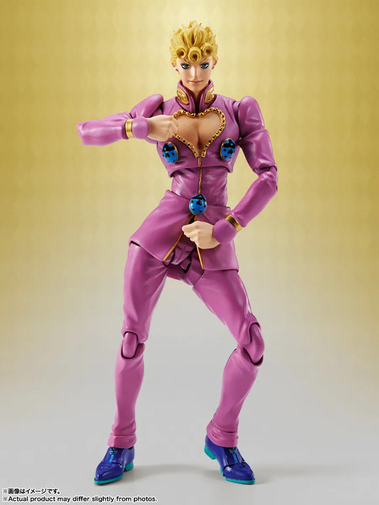 BANDAI SPIRITS S.H.Figuarts Giorno Giovanna JoJo's Bizarre Adventure Golden Wind action figure