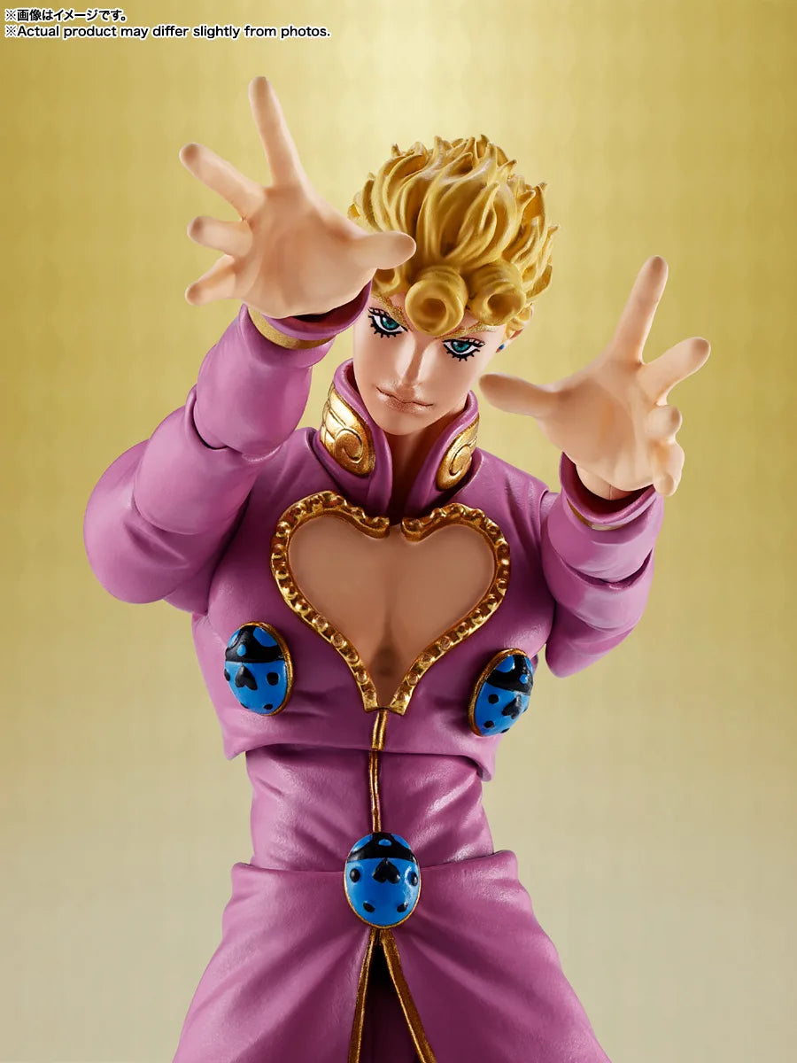 BANDAI SPIRITS S.H.Figuarts Giorno Giovanna JoJo's Bizarre Adventure Golden Wind action figure