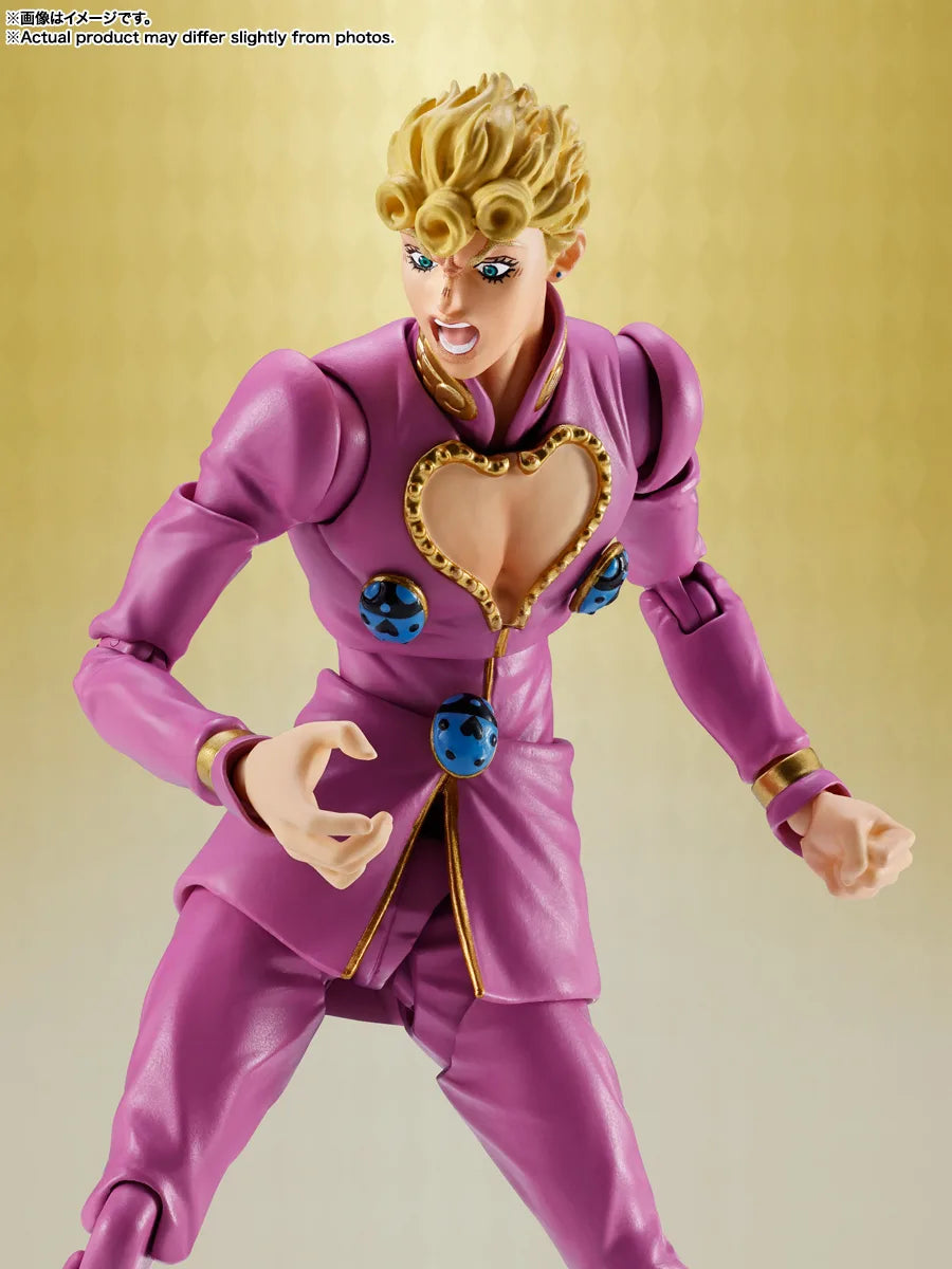 BANDAI SPIRITS S.H.Figuarts Giorno Giovanna JoJo's Bizarre Adventure Golden Wind action figure