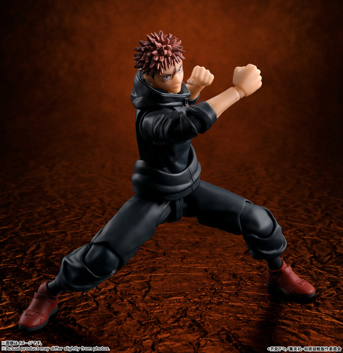 S.H.Figuarts Jujutsu Kaisen Yuji Itadori Sukuna's Vessel Action Figure official product image