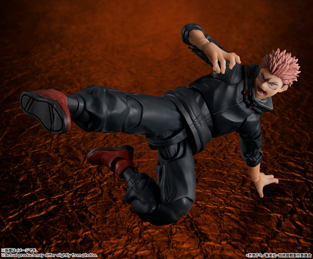 S.H.Figuarts Jujutsu Kaisen Yuji Itadori Sukuna's Vessel Action Figure official product image