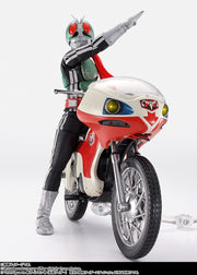 BANDAI SPIRITS S.H.Figuarts Kamen Rider New Cyclone Glory of Showa Riders Edition Vehicle Figure