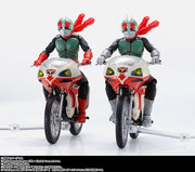 BANDAI SPIRITS S.H.Figuarts Kamen Rider New Cyclone Glory of Showa Riders Edition Vehicle Figure