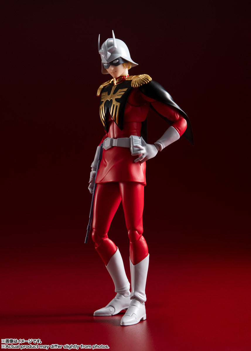 BANDAI SPIRITS S.H.Figuarts Mobile Suit Gundam Char Aznable Action Figure