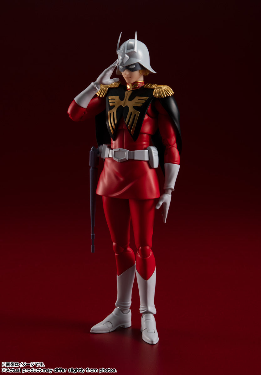 BANDAI SPIRITS S.H.Figuarts Mobile Suit Gundam Char Aznable Action Figure