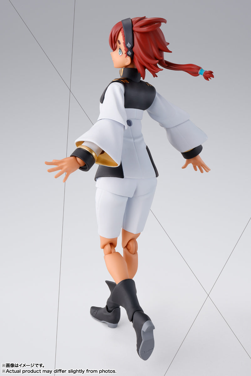 BANDAI SPIRITS S.H.Figuarts Suletta Mercury Gundam The Witch from Mercury action figure