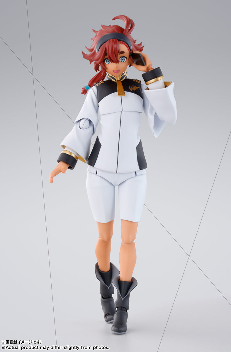 BANDAI SPIRITS S.H.Figuarts Suletta Mercury Gundam The Witch from Mercury action figure