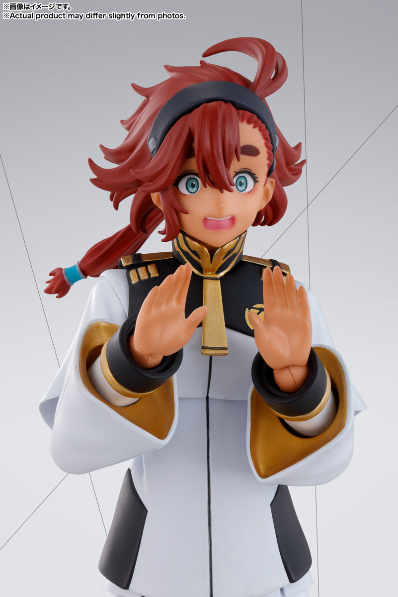 BANDAI SPIRITS S.H.Figuarts Suletta Mercury Gundam The Witch from Mercury action figure