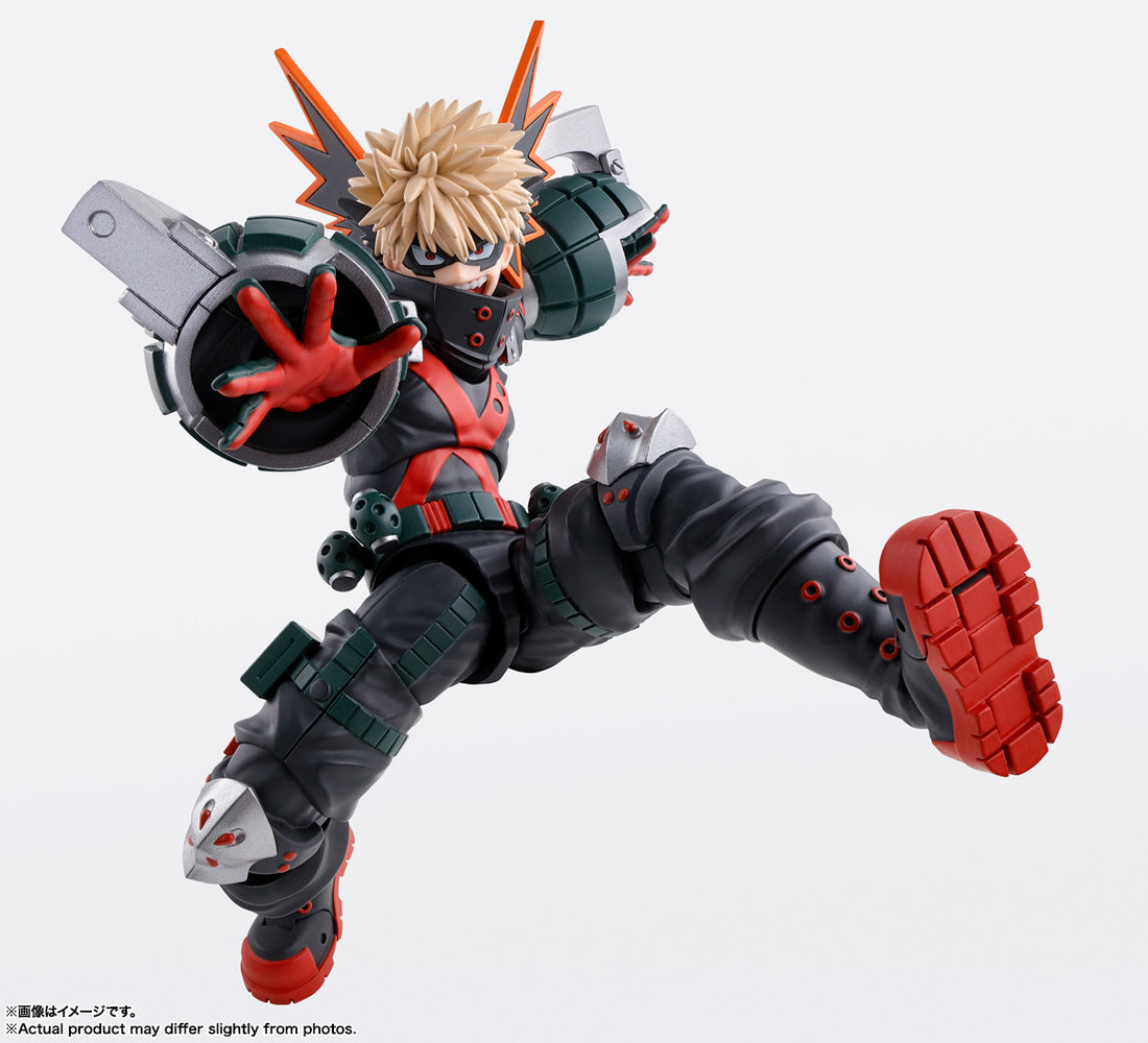BANDAI SPIRITS S.H.Figuarts My Hero Academia Katsuki Bakugo Action Figure