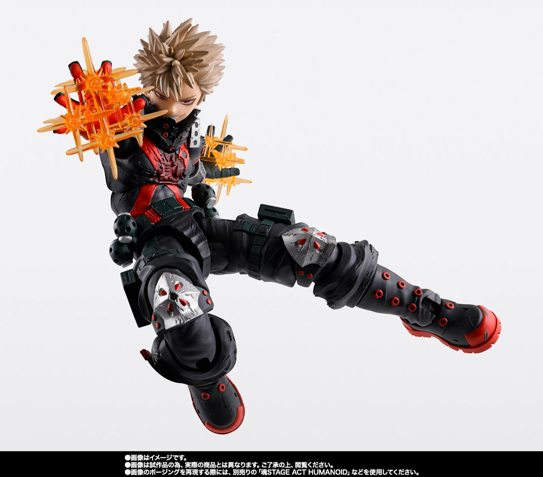 S.H.Figuarts My Hero Academia Katsuki Bakugo The Beginning Action Figure official product image