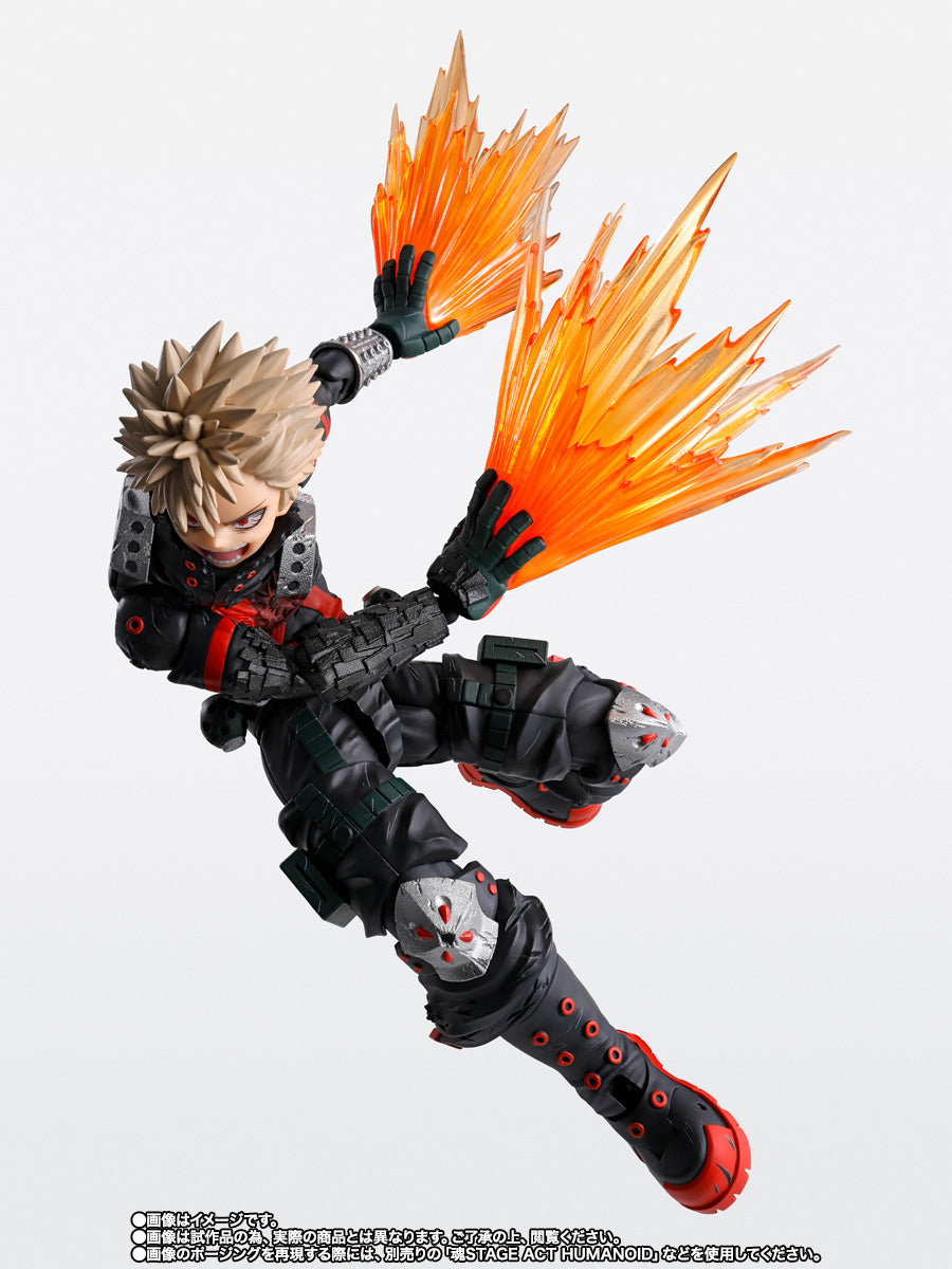S.H.Figuarts My Hero Academia Katsuki Bakugo The Beginning Action Figure official product image
