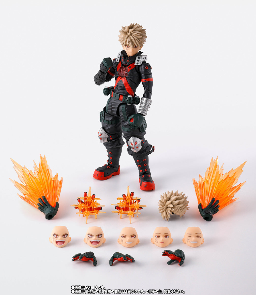 S.H.Figuarts My Hero Academia Katsuki Bakugo The Beginning Action Figure official product image