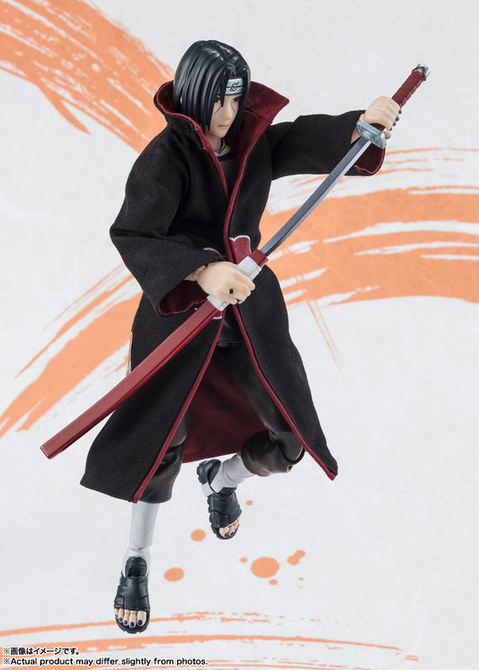 BANDAI SPIRITS S.H.Figuarts NARUTO Itachi Uchiha NARUTOP99 Edition Action Figure