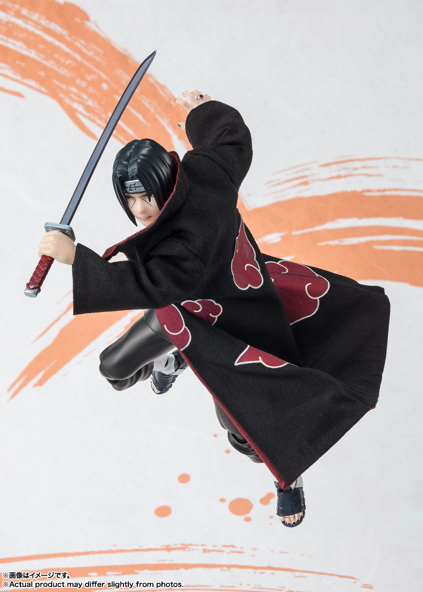 BANDAI SPIRITS S.H.Figuarts NARUTO Itachi Uchiha NARUTOP99 Edition Action Figure