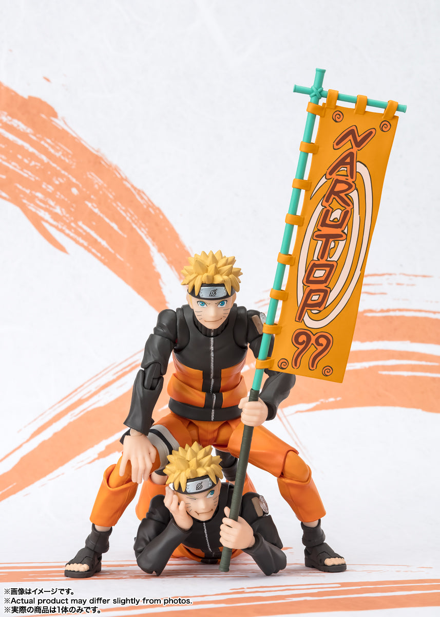BANDAI SPIRITS S.H.Figuarts NARUTO Naruto Uzumaki NARUTOP99 Edition Action Figure