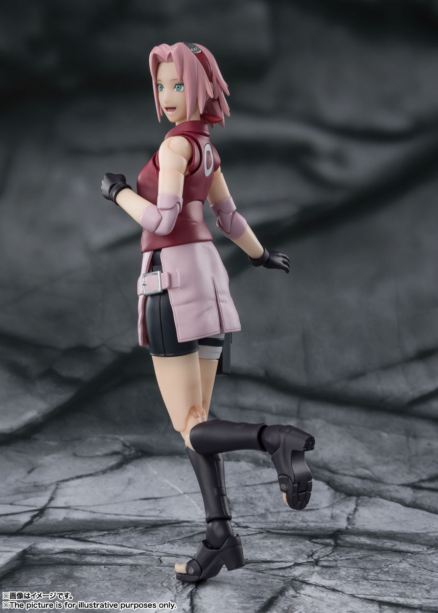 BANDAI SPIRITS S.H.Figuarts NARUTO Sakura Haruno Inherited Fighting Spirit Reissue Action Figure