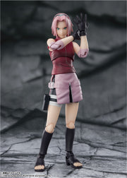 BANDAI SPIRITS S.H.Figuarts NARUTO Sakura Haruno Inherited Fighting Spirit Reissue Action Figure