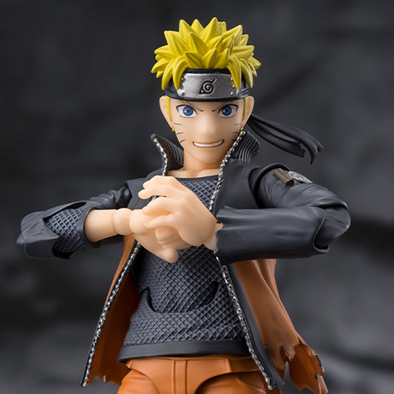 BANDAI SPIRITS S.H.Figuarts NARUTO Sasuke Uchiha Bearer of All Hatred Reissue Action Figure