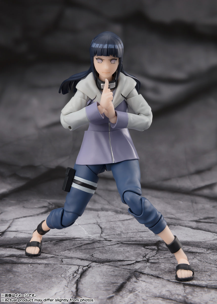 BANDAI SPIRITS S.H.Figuarts NARUTO Shippuden Hinata Hyuga Noble White Eyes Action Figure