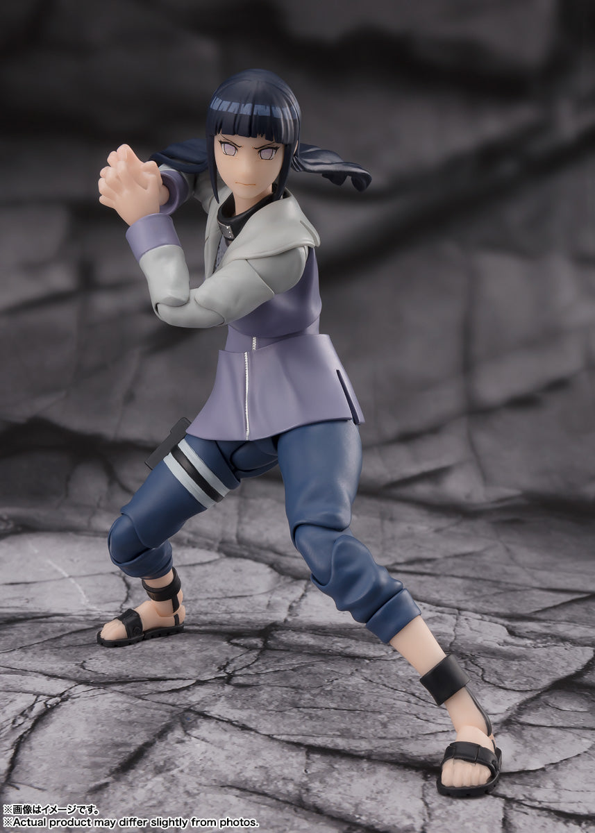 BANDAI SPIRITS S.H.Figuarts NARUTO Shippuden Hinata Hyuga Noble White Eyes Action Figure