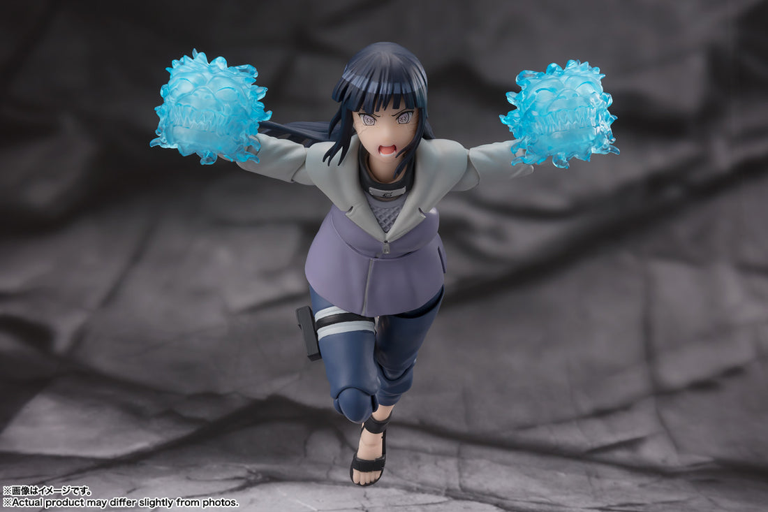 BANDAI SPIRITS S.H.Figuarts NARUTO Shippuden Hinata Hyuga Noble White Eyes Action Figure