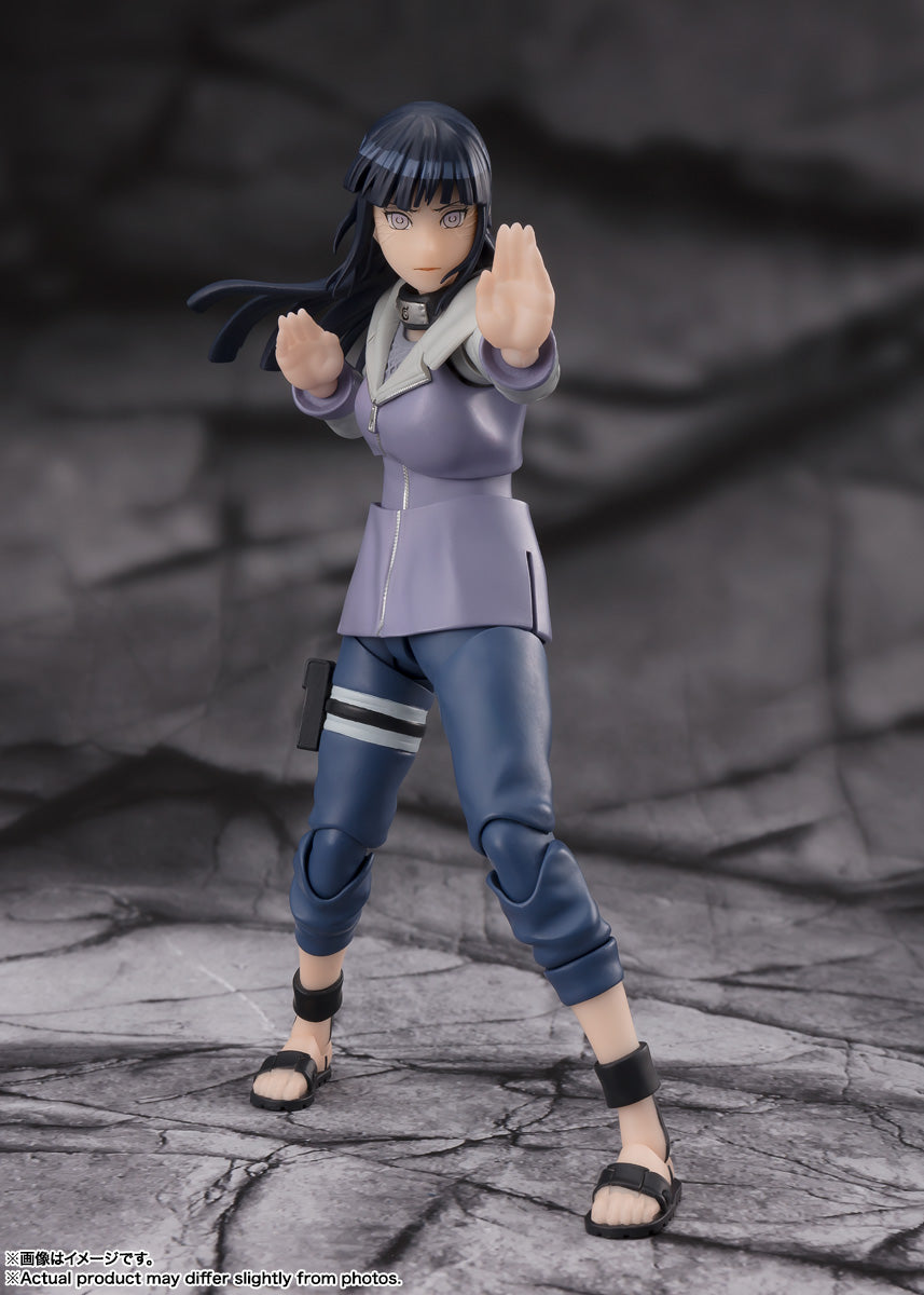 BANDAI SPIRITS S.H.Figuarts NARUTO Shippuden Hinata Hyuga Noble White Eyes Action Figure