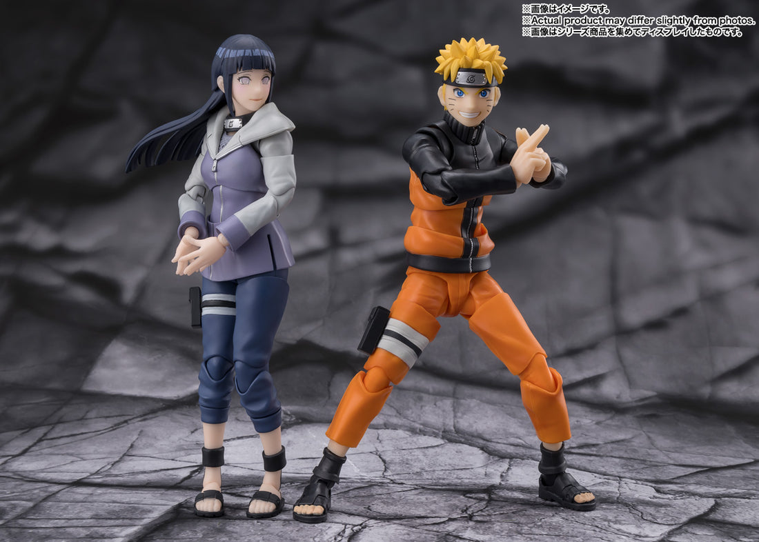 BANDAI SPIRITS S.H.Figuarts NARUTO Shippuden Hinata Hyuga Noble White Eyes Action Figure