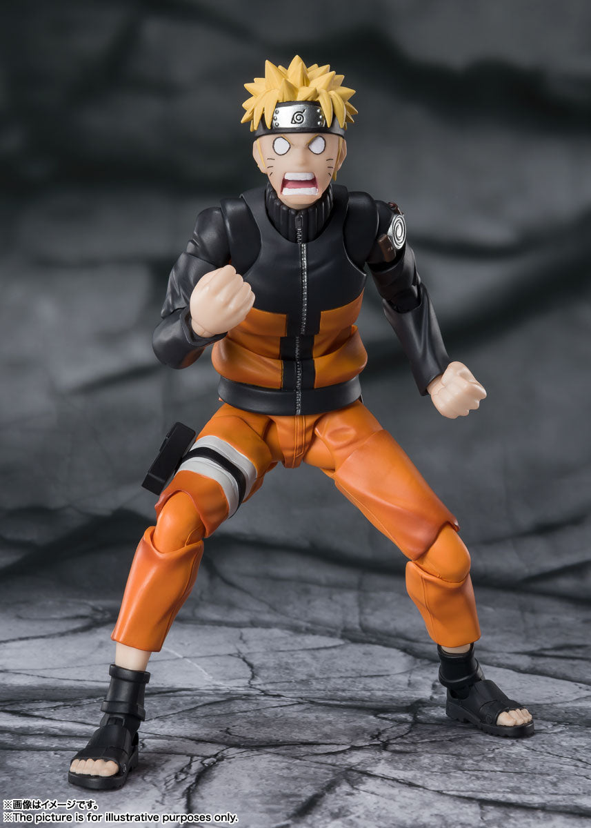 BANDAI SPIRITS S.H.Figuarts NARUTO Shippuden Naruto Uzumaki Jinchuriki Entrusted with Hope Reissue Action Figure