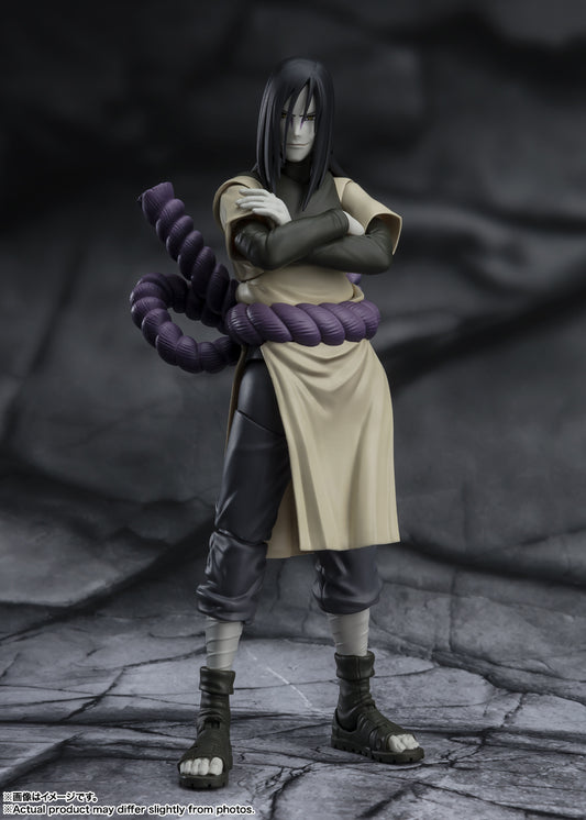 BANDAI SPIRITS S.H.Figuarts NARUTO Shippuden Orochimaru Seeker of Immortality Action Figure