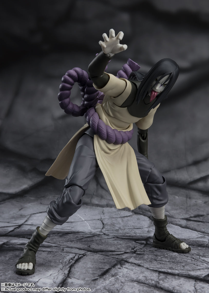 BANDAI SPIRITS S.H.Figuarts NARUTO Shippuden Orochimaru Seeker of Immortality Action Figure
