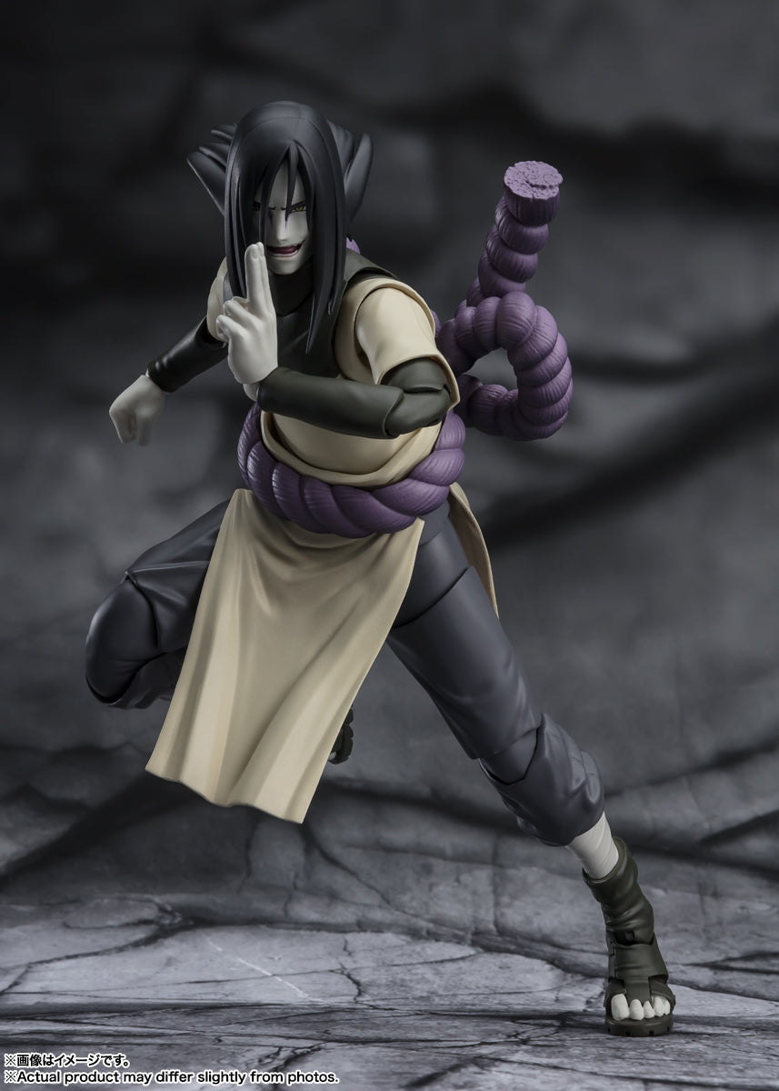 BANDAI SPIRITS S.H.Figuarts NARUTO Shippuden Orochimaru Seeker of Immortality Action Figure