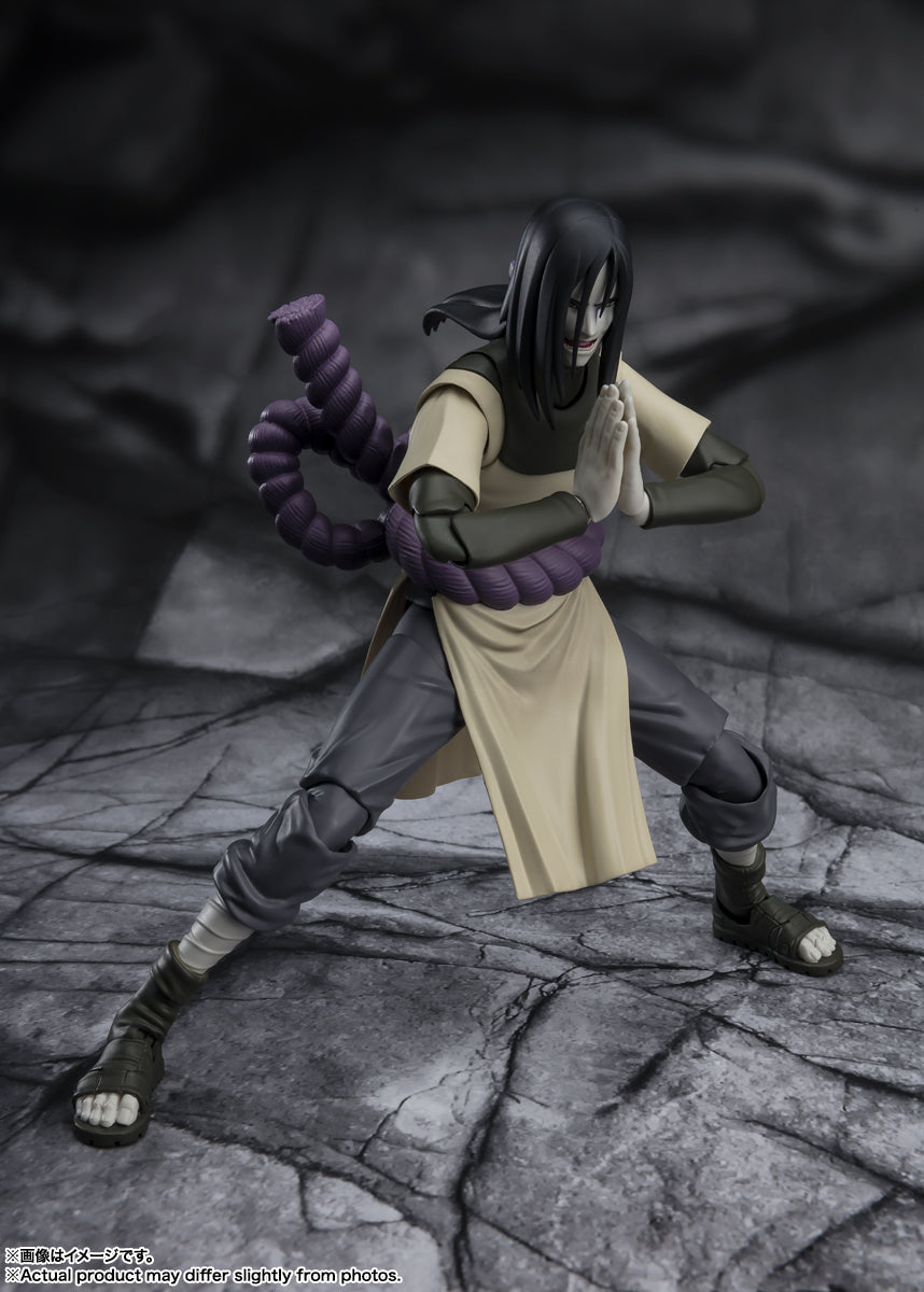 BANDAI SPIRITS S.H.Figuarts NARUTO Shippuden Orochimaru Seeker of Immortality Action Figure