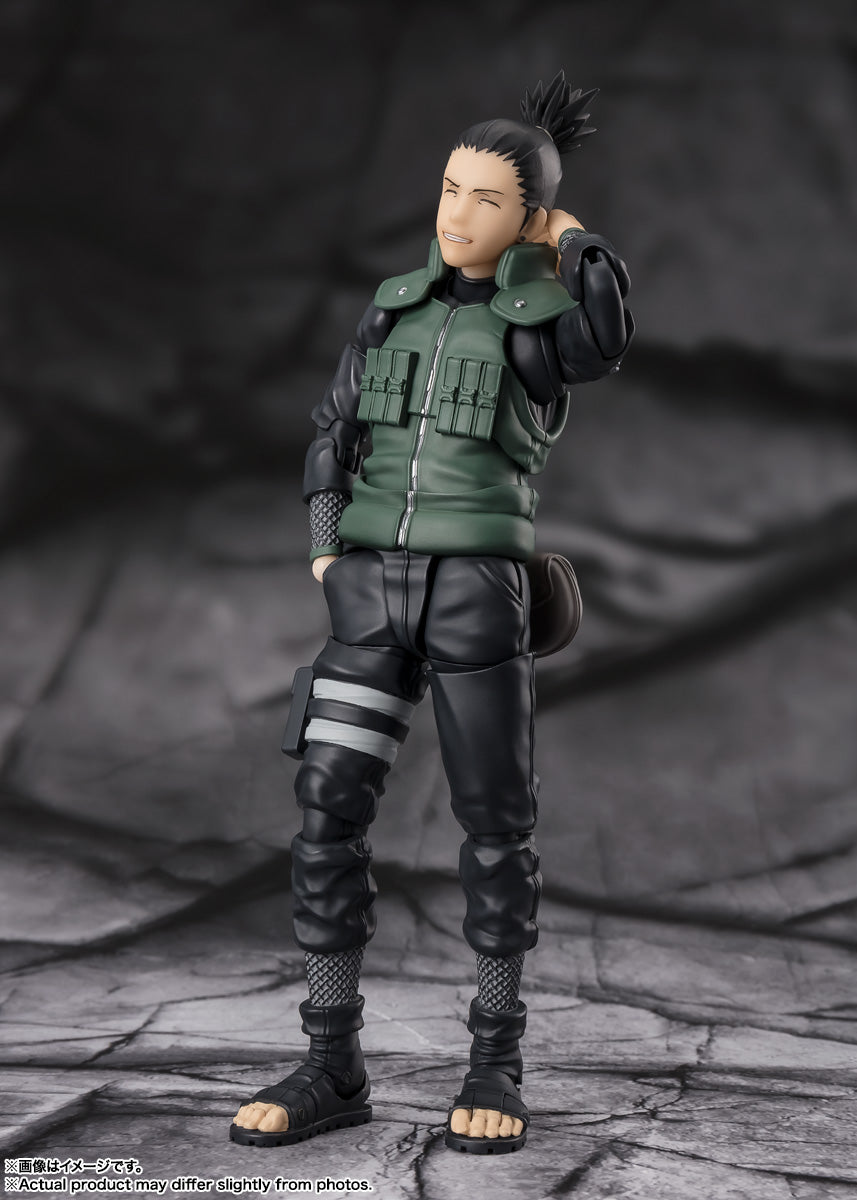 BANDAI SPIRITS S.H.Figuarts NARUTO Shippuden Shikamaru Nara A Mind Ten Moves Ahead Action Figure