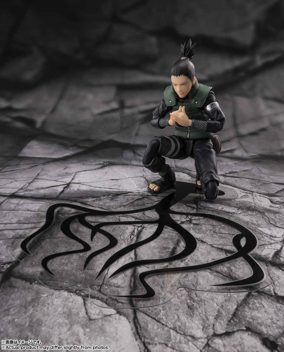 BANDAI SPIRITS S.H.Figuarts NARUTO Shippuden Shikamaru Nara A Mind Ten Moves Ahead Action Figure